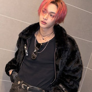 라이즈 원빈, 'MAMA' 비하인드 공개... 핑크 헤어+올블랙 퍼 스타일링 '독보적 카리스마'