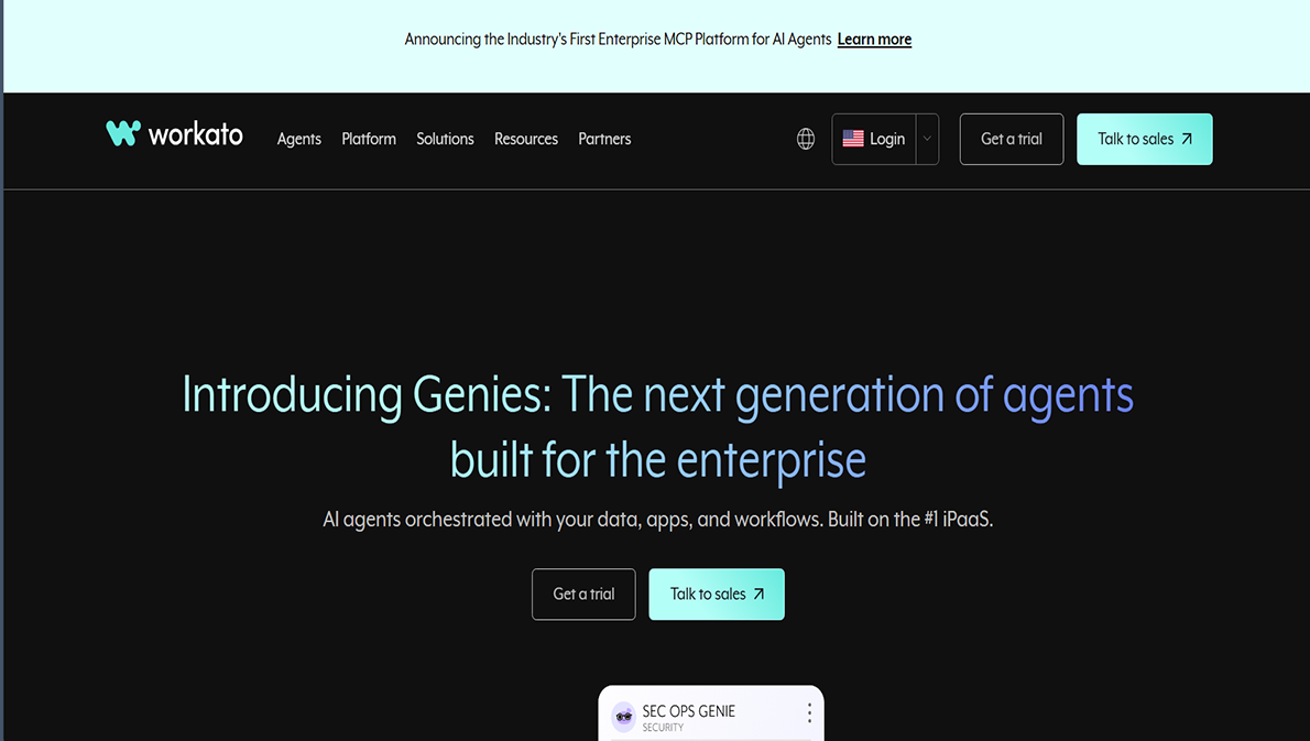 Workato Interface Preview