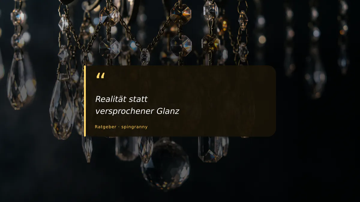Realität statt versprochener Glanz