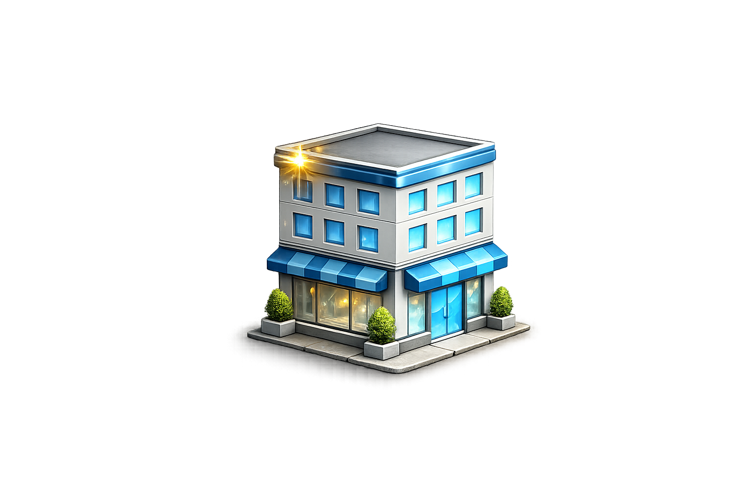 Office and retail icon