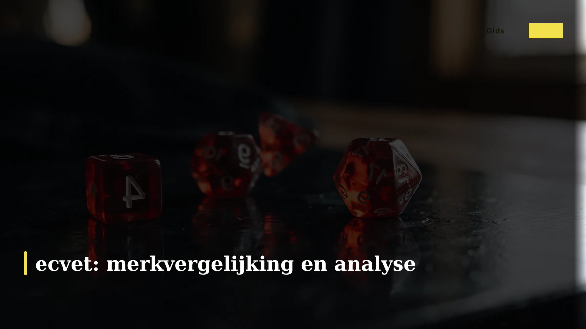 ecvet: merkvergelijking en analyse