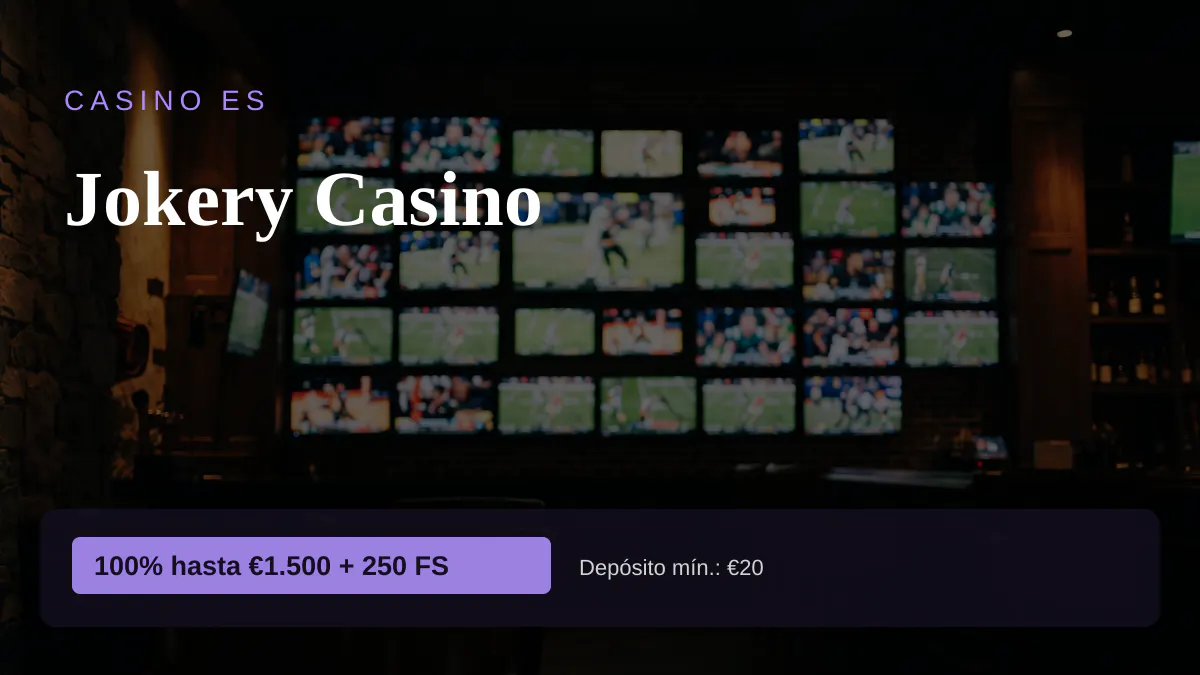 Jokery Casino &mdash; bono de bienvenida 100% hasta &euro;1.500 + 250 FS, pagos: Visa, Mastercard, Skrill, Neteller, Paysafecard