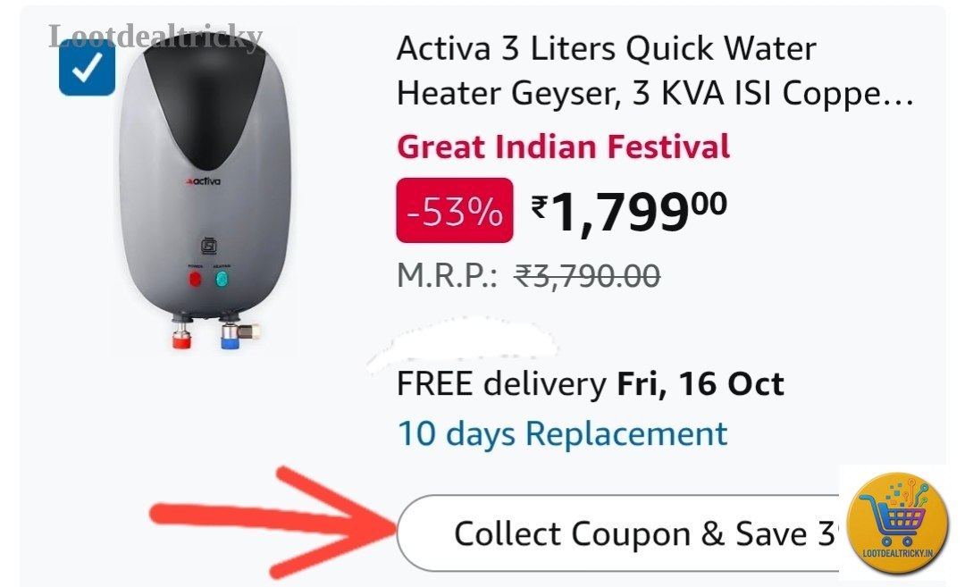 Instant Water Heater – Just ₹1749 | Best Price Drop Today Instant Water Heater – Just ₹1749 | Best Price Drop Today