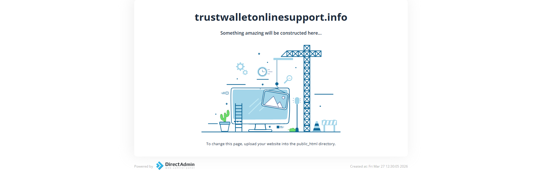 Stored capture of trustwalletonlinesupport.info