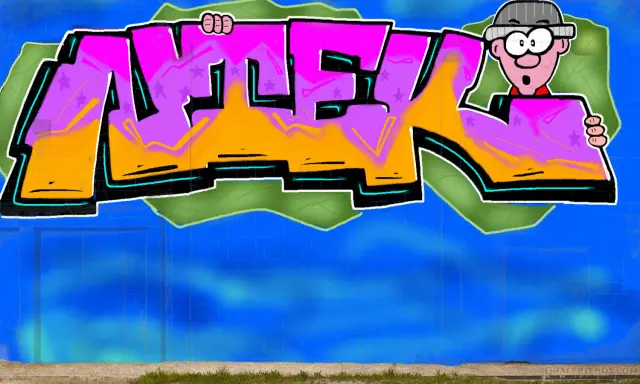 Graffiti artwork by Okeyss