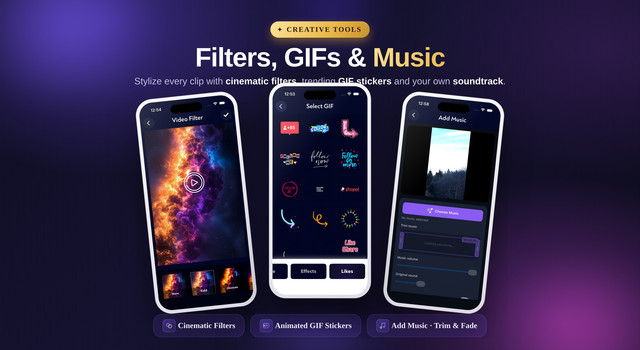 iVideo - Video Editor and Converter iOS App