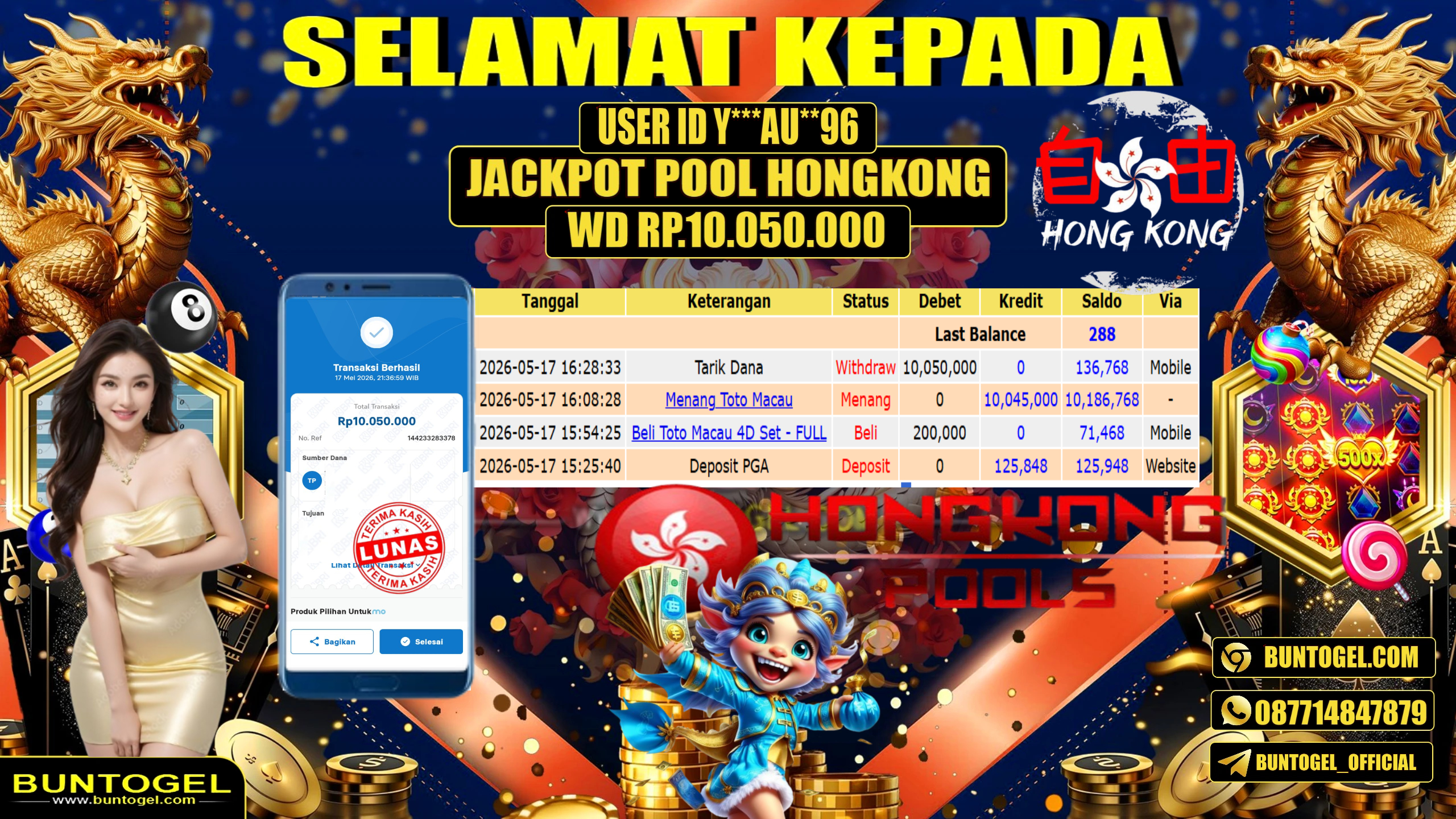 BUKTI BAYAR BUNTOGEL