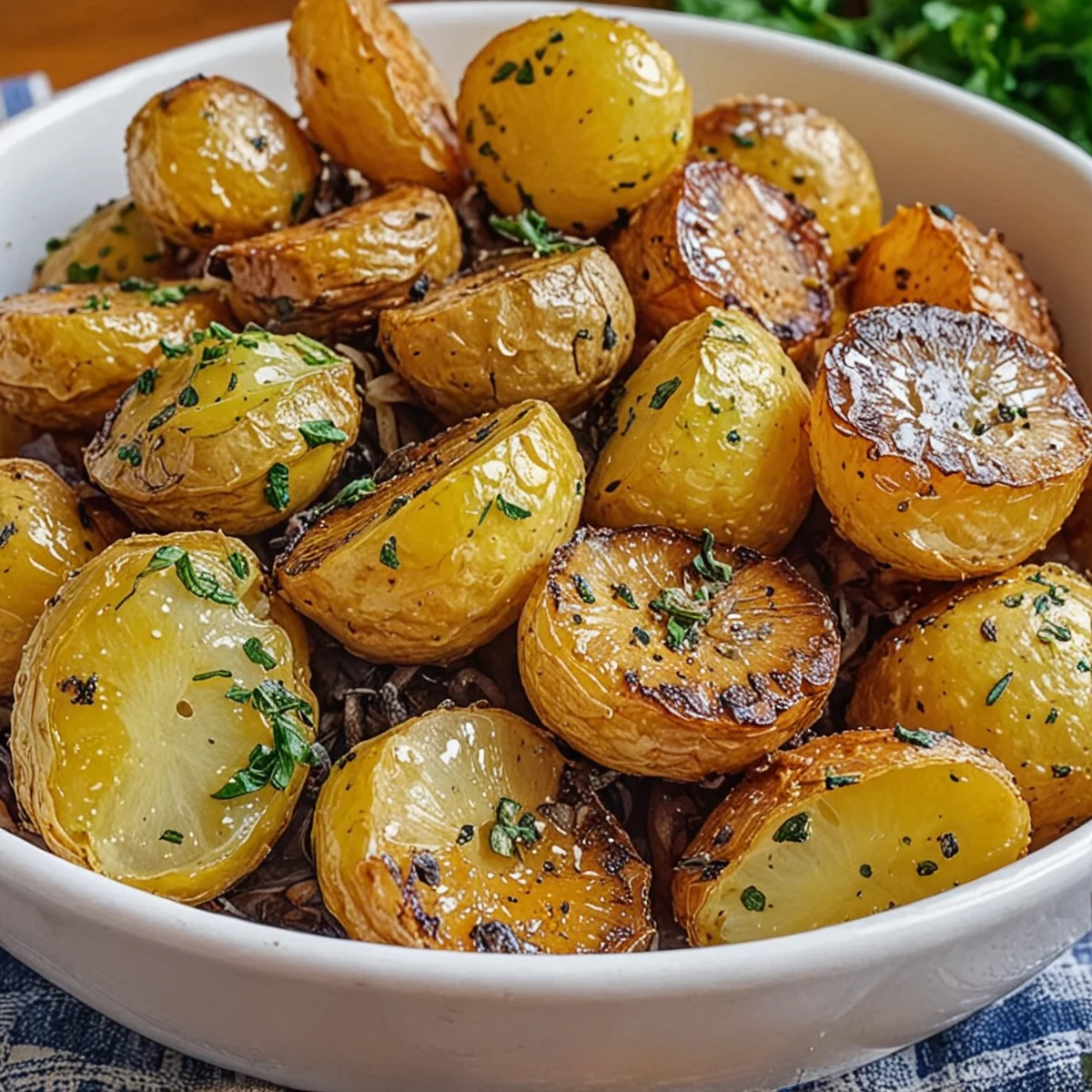 Crispy Oven-Roasted Baby Potatoes