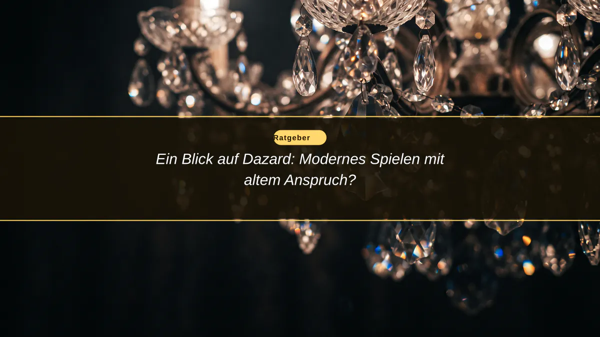 Ein Blick auf Dazard: Modernes Spielen mit altem Anspruch?