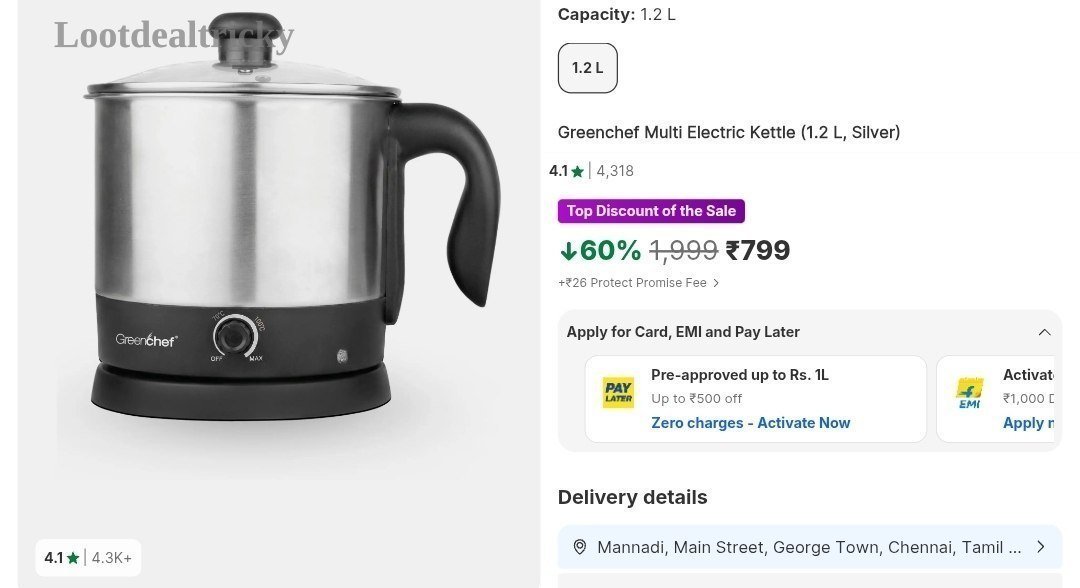 Greenchef 1 2 | Lowest Price Deal