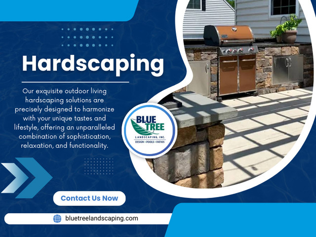 A great backyard isn’t just about having green grass or a few trees. The best outdoor spaces are both beautiful and useful. They have places to sit, paths to walk on, flowers to enjoy, and shade to relax in.

At Blue Tree Landscaping, we know that the perfect outdoor space is made by blending two important design elements: hardscaping and landscaping. 

Click here to know more about Hardscaping: https://bluetreelandscaping.com/hardscaping/

Google Business Profile: https://www.google.com/maps/place/?cid=17511215015669106043

Visit Official Website: https://bluetreelandscaping.com

Blue Tree Landscaping

Address: 4494 Skippack Pike, Schwenksville, PA 19473, USA
Phone: +16102220590
Email Address: info@bluetrreelandscaping.com
Find Us Google Map: https://maps.app.goo.gl/MYZ9UiPYZH7UvXgv9

Our Profile: https://bluetreelands.imgbb.com/

See More:

https://is.gd/ekqkJY
https://is.gd/1BR685
https://is.gd/HUVFpf
https://is.gd/TwIlZT