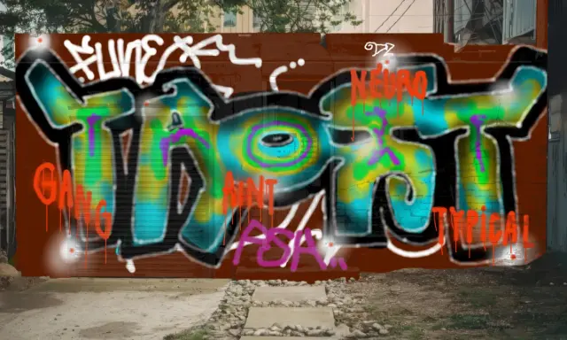 Graffiti artwork by taost