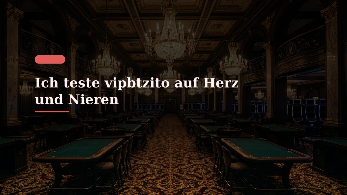 Ich teste vipbtzito auf Herz und Nieren