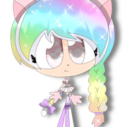 Rainbow candypop kitty