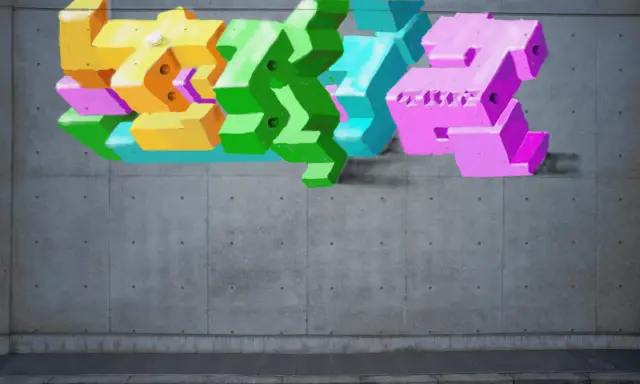 Graffiti artwork by Tkiz