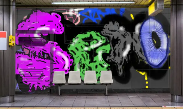 Graffiti artwork by Sore95