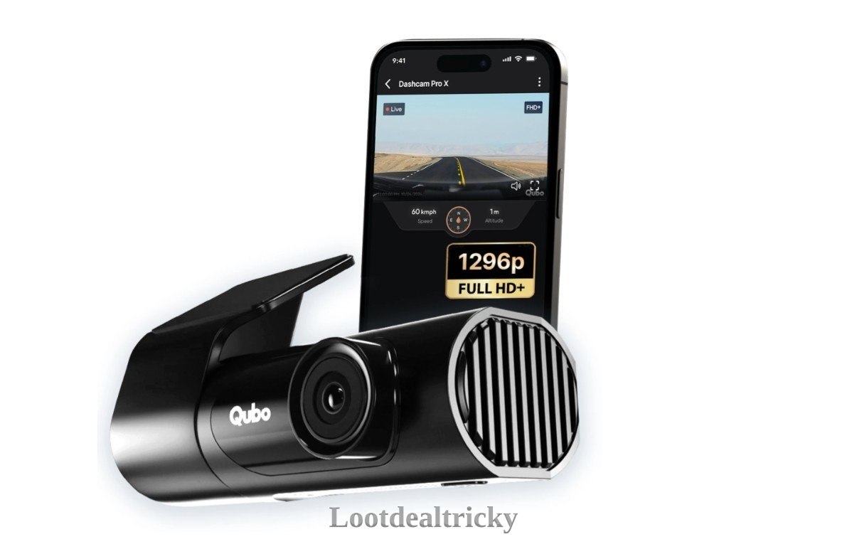 Qubo Smart Dashcam – Excellent Saving Offer @ ₹2546 Qubo Smart Dashcam – Excellent Saving Offer @ ₹2546