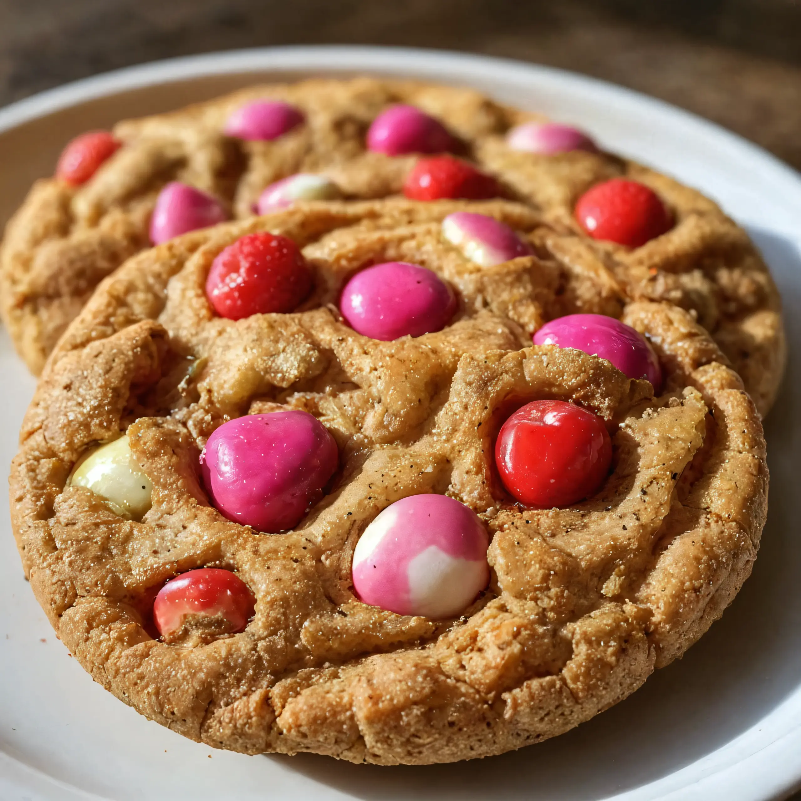 Irresistible Valentine's Day M&M Cookies