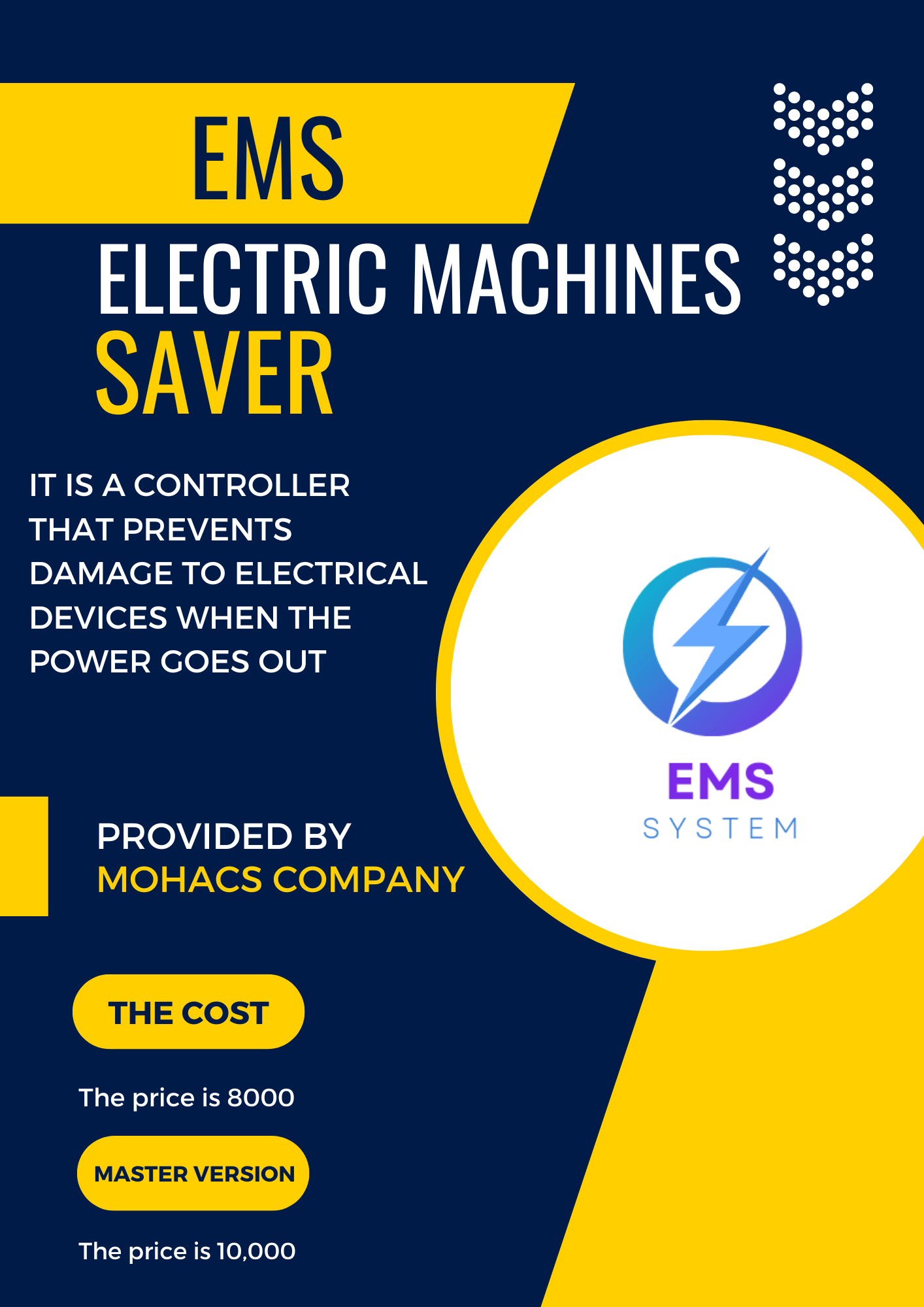 EMS Electric Machines Saver