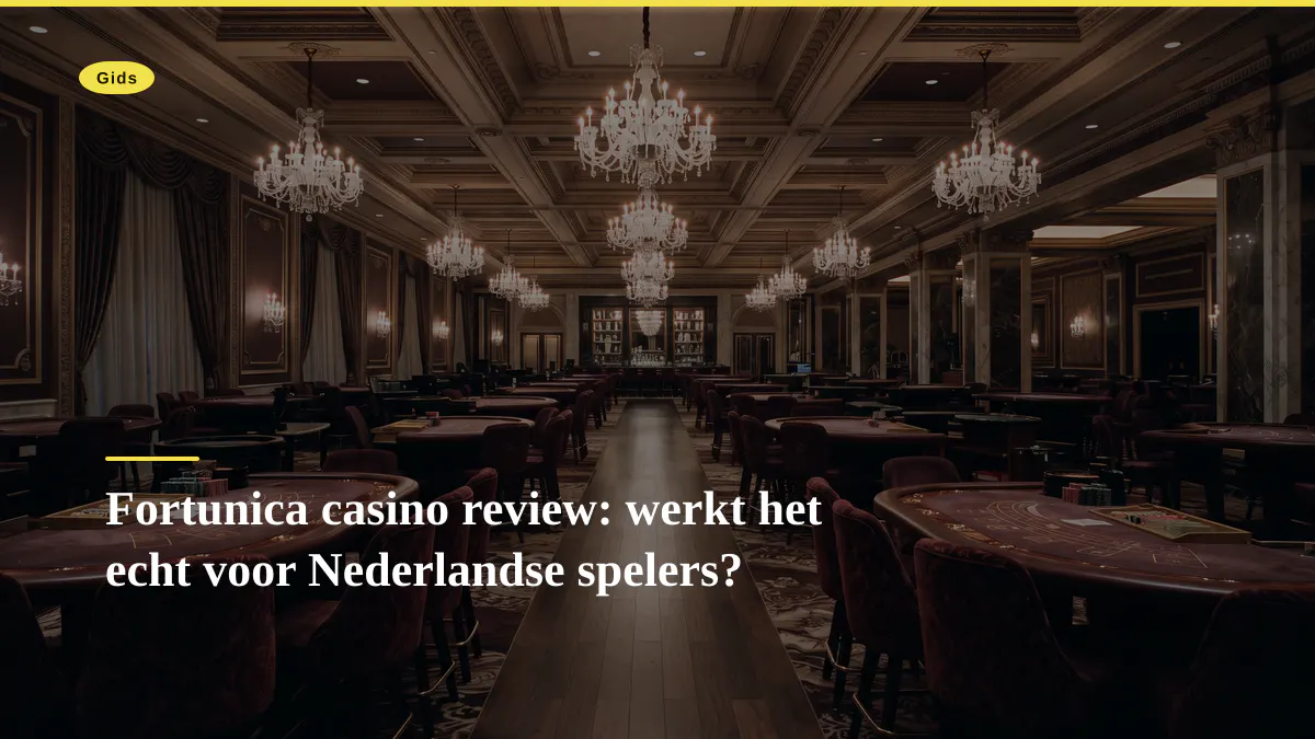 Fortunica casino review: werkt het echt voor Nederlandse spelers?
