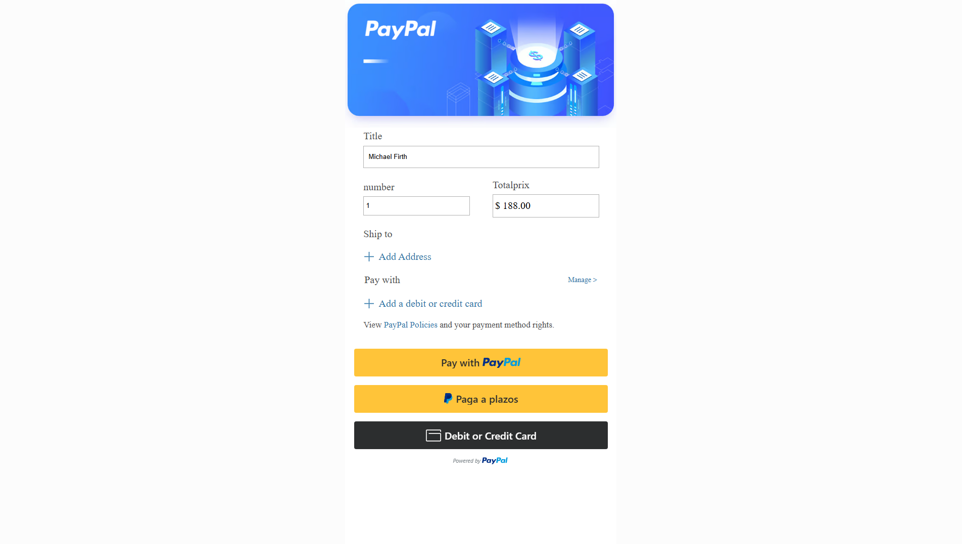 Stored capture of pay.paykmc.com