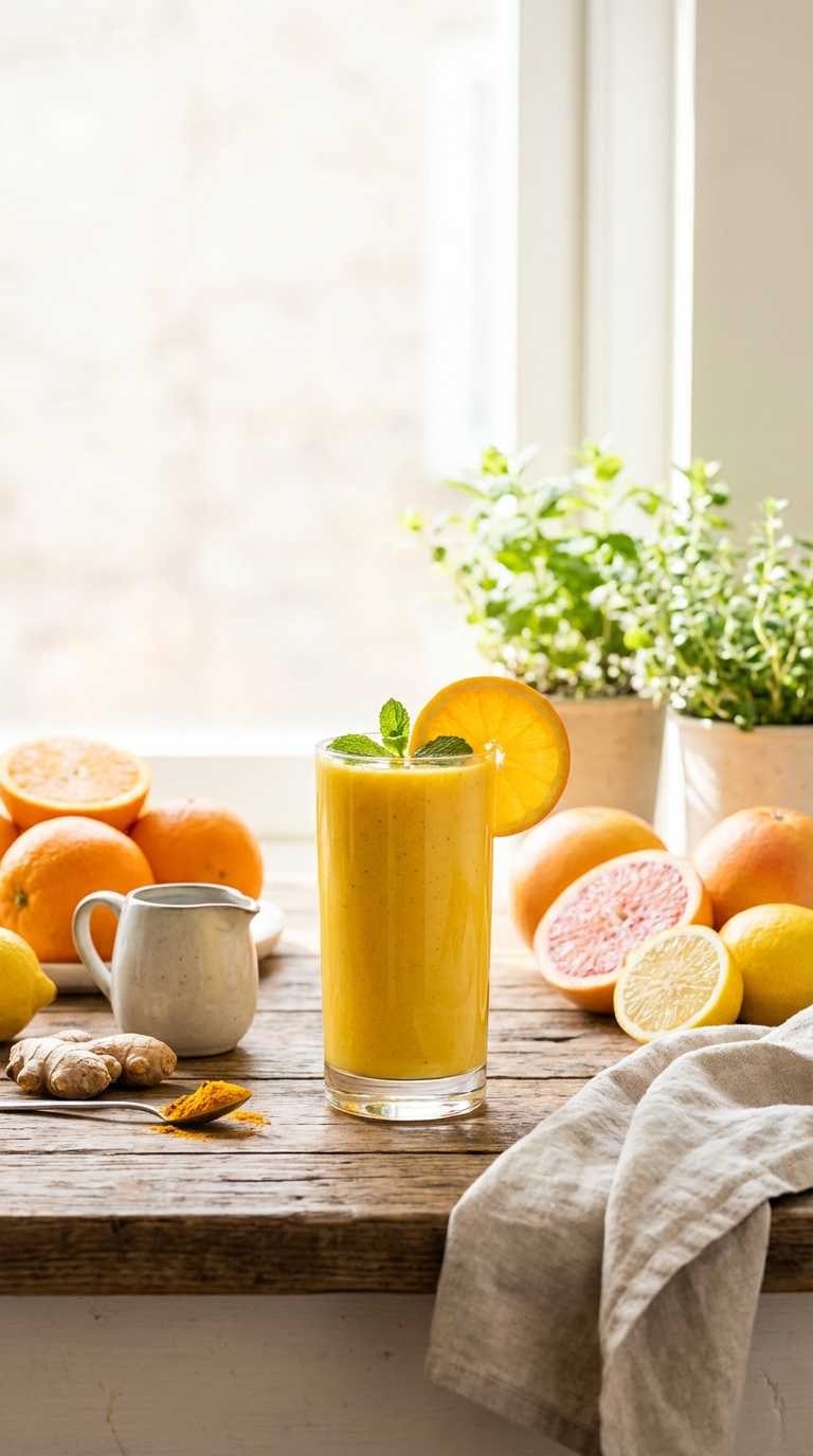 Citrus Sunshine Immune Booster — Zingy and Bright