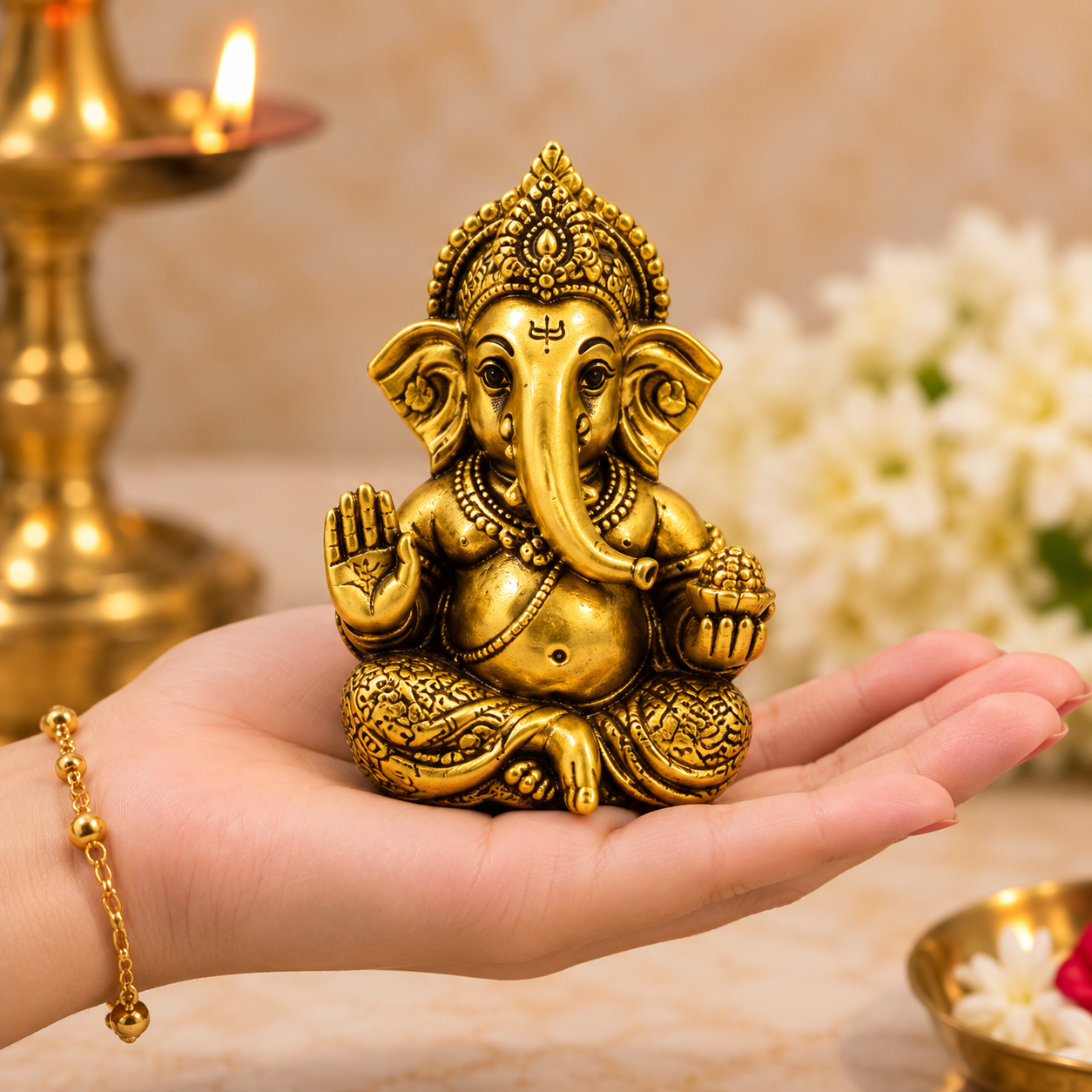 Lord Ganesha Golden