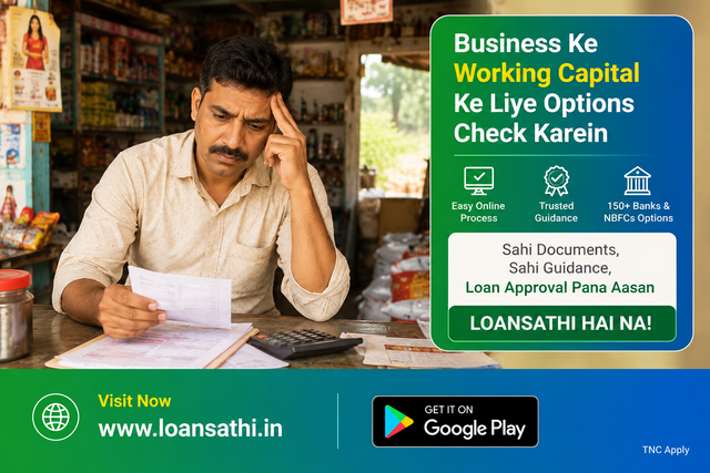 Business Ke Working Capital Ke Liye Options Check Karein: Sahi Loan Solution