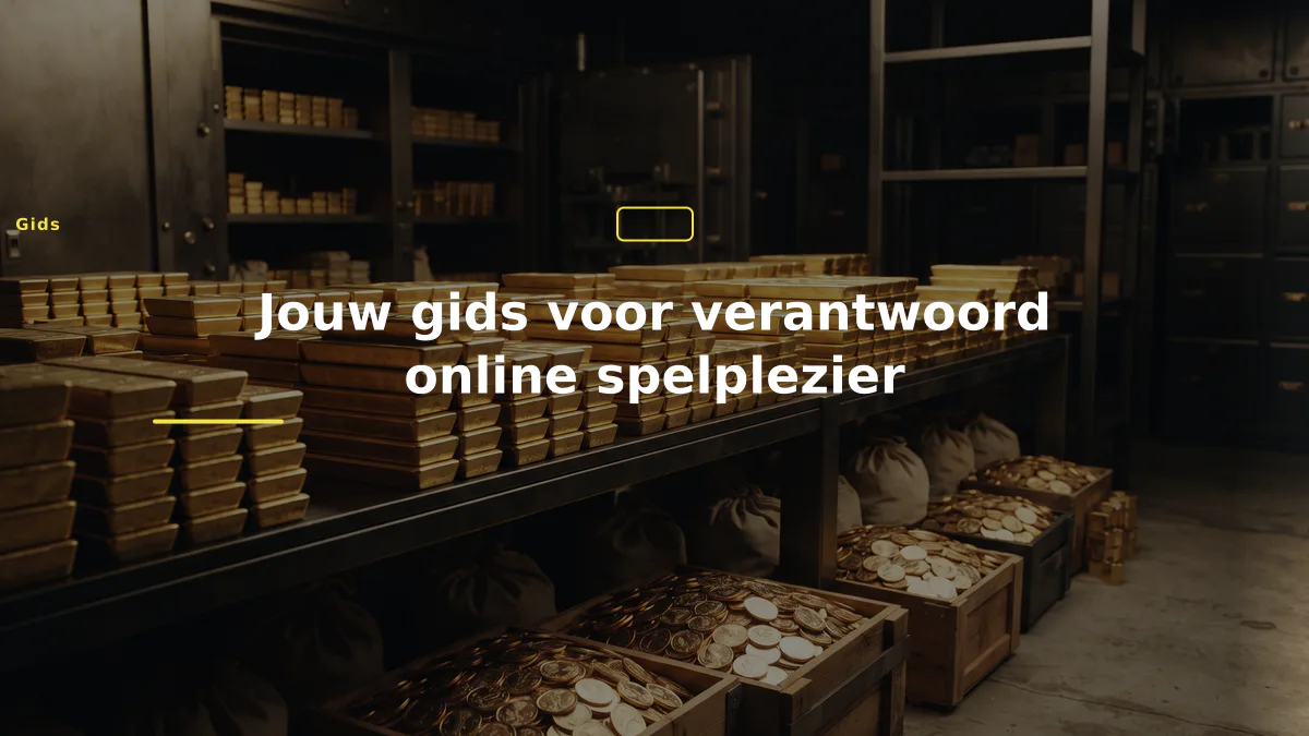 Jouw gids voor verantwoord online spelplezier