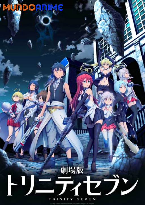 Trinity Seven Movie 1: Eternity Library to Alchemic Girl HD ligero y Full HD