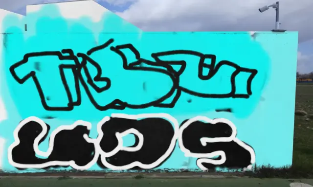 Graffiti artwork by ACE