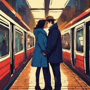 LEXICA Subway Couple from Rock Bottom 06 Urban