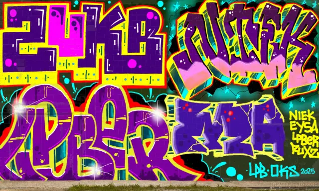 Graffiti artwork by Okeyss