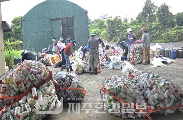 서귀포시, 영농 발생 폐농약용기류 전량 수거·처리