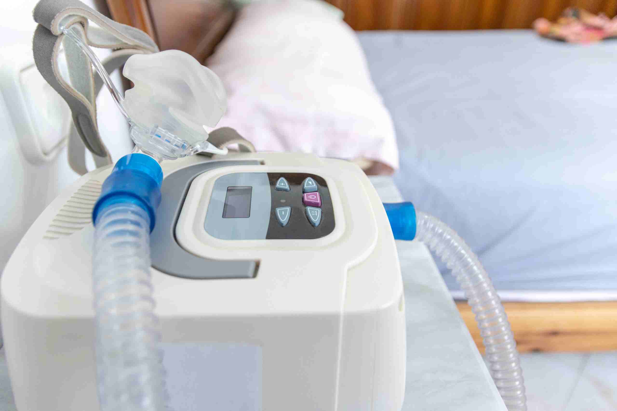An image showing a CPAP machine.