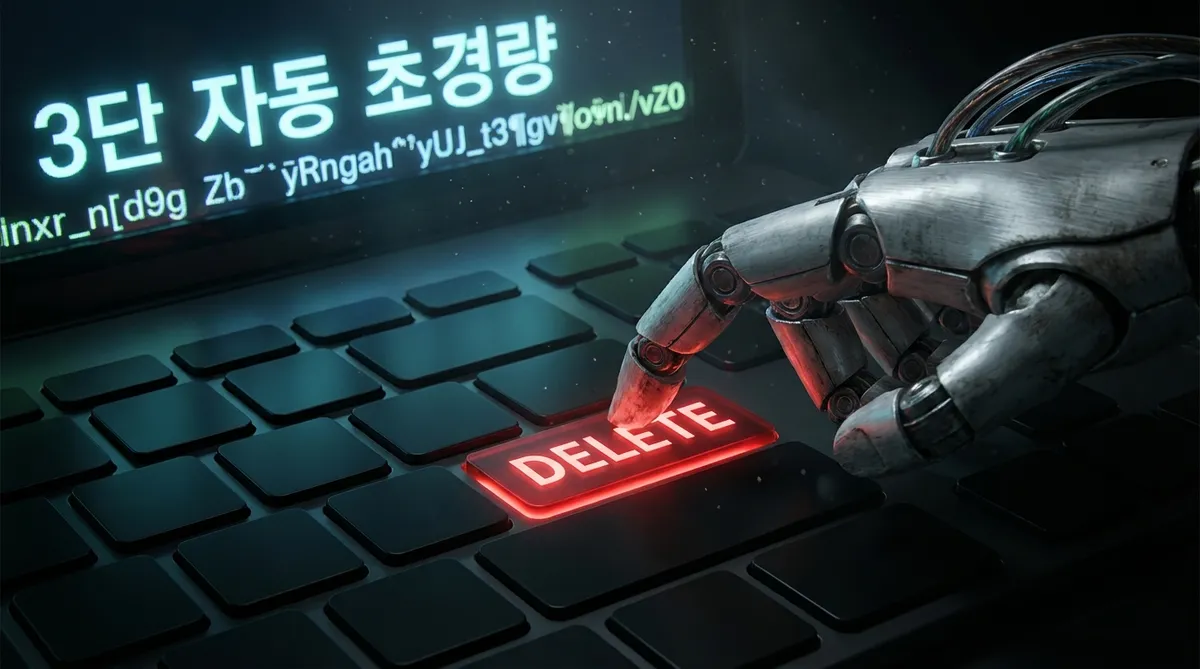 3. AI 쓰면 5초 컷? 계정 날아갑니다
