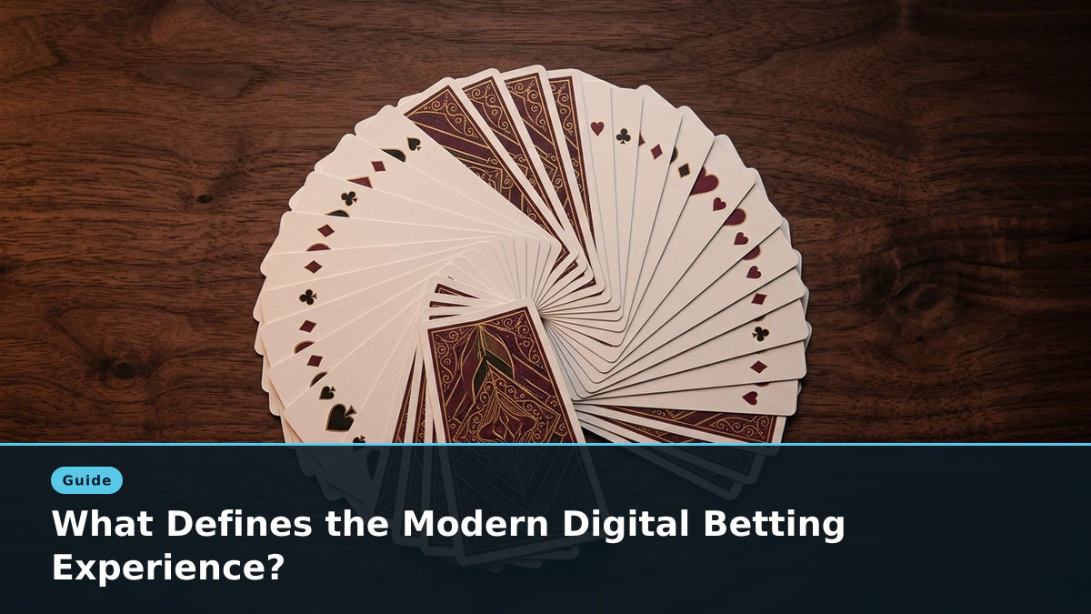 What Defines the Modern Digital Betting Experience?