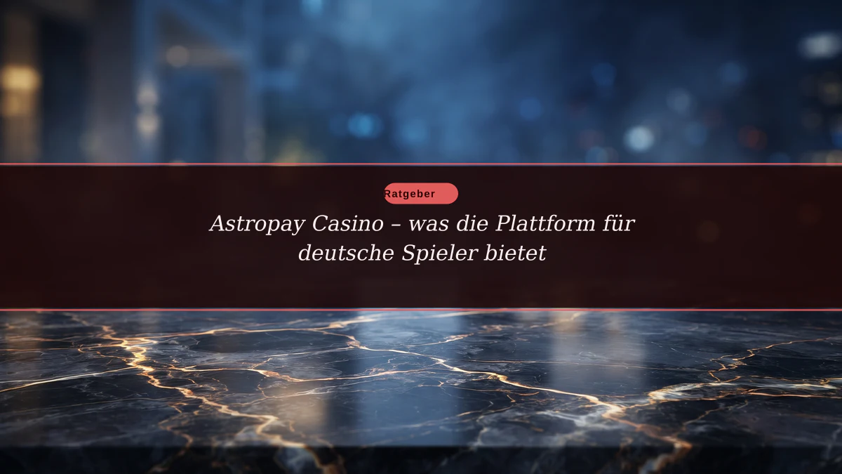 Astropay Casino – was die Plattform für deutsche Spieler bietet