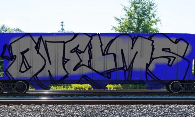 Graffiti artwork by PSYCHO70s