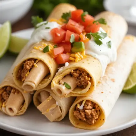 Crockpot Chicken Taquito Recipe