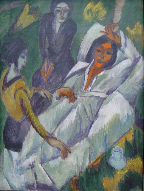 Женщины с чашкой 1914