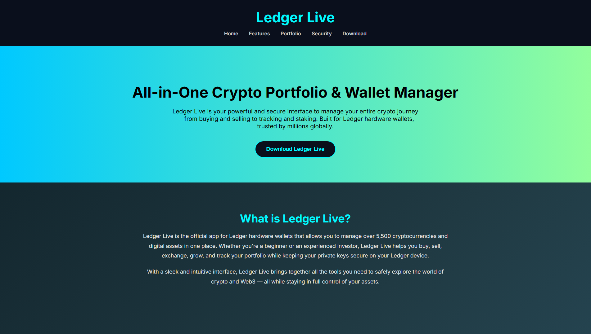 Stored capture of invest-ldgr-live.pages.dev