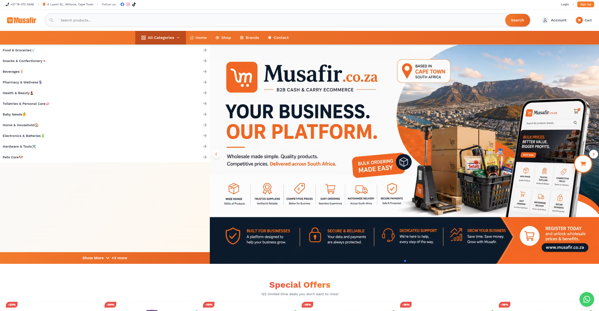 Musafir - Online wholesalers