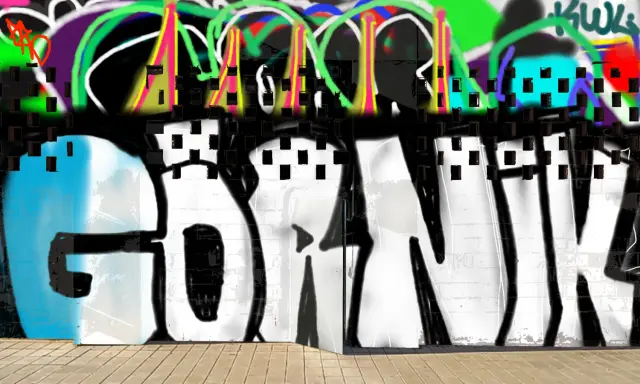 Graffiti artwork by TorcidaVandals