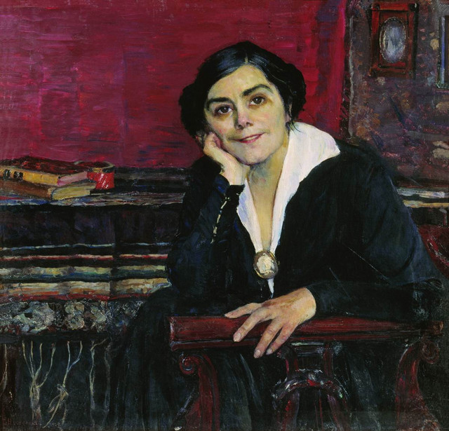 Портрет А М Щепкиной 1925