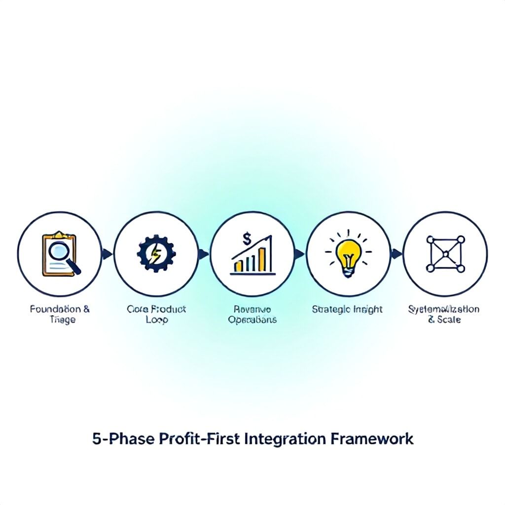 The 5-Phase Profit-First AI Integration Framework for startups