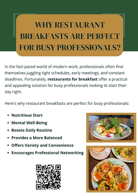Restaurants for breakfast offer busy professionals a perfect way to start the day with ease and energy. With quick service, healthy choices, and a calm atmosphere, they combine convenience and nourishment. Whether it's a solo bite or a morning meeting, restaurants for breakfast support productivity, focus, and a balanced routine for professionals on the go. To know more visit here https://www.goharvestmarket.com/farmhouse-restaurant/