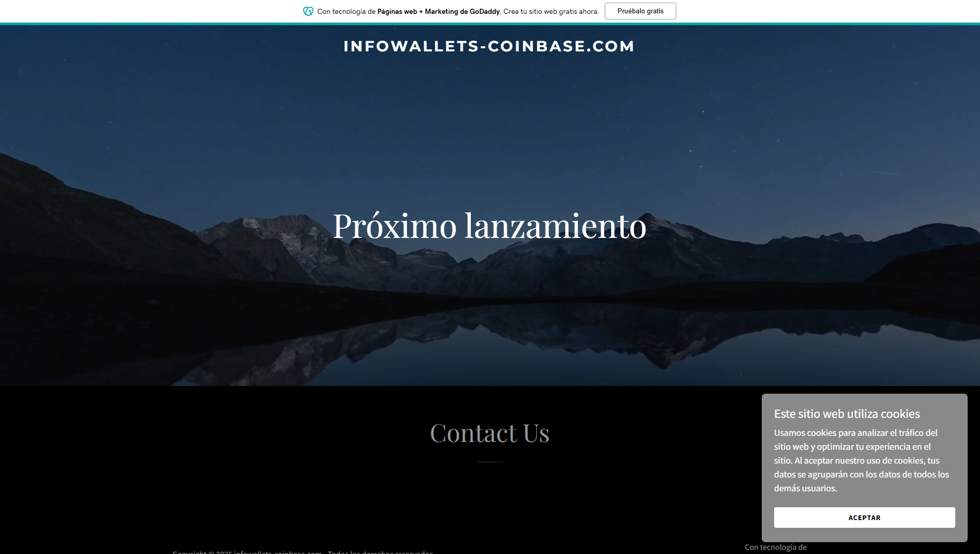 Stored capture of infowallets-coinbase.com