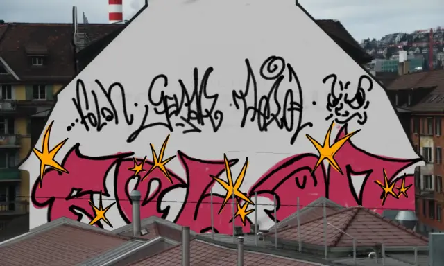 Graffiti artwork by senartolai