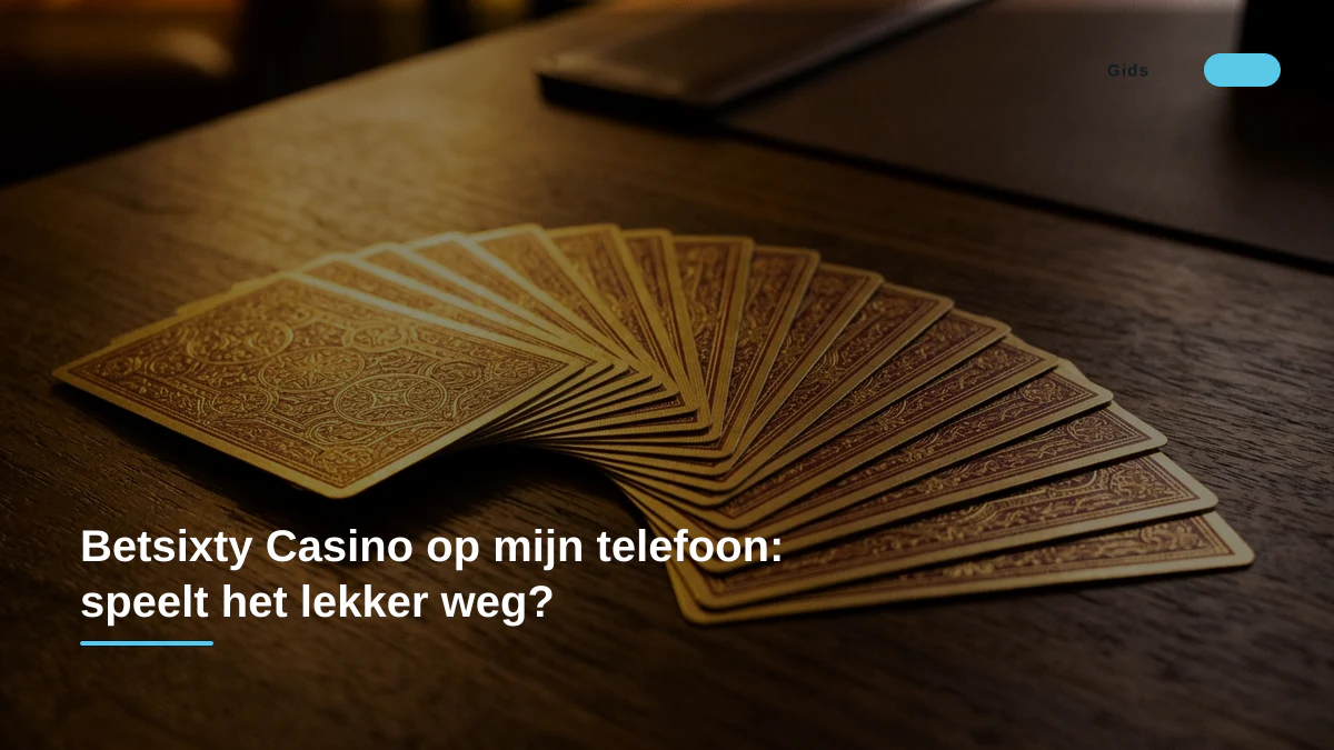 Betsixty Casino op mijn telefoon: speelt het lekker weg?